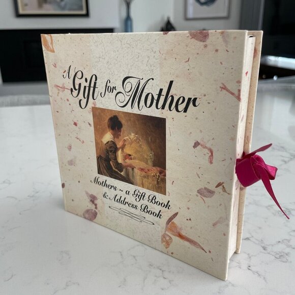 A Gift for Mother 6.5" x 6.5" Book of Poetry & Prose + Address Book Cream Sz OS - Picture 2 of 12